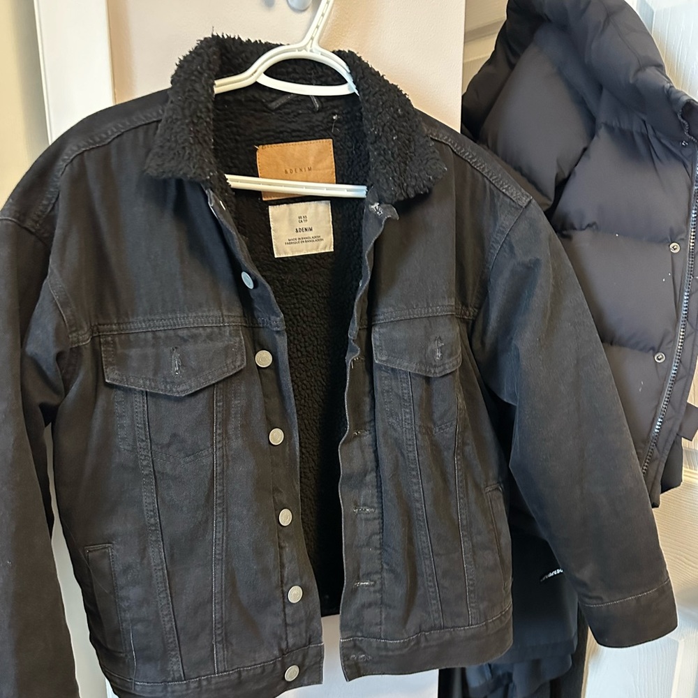 Black Jean Jacket